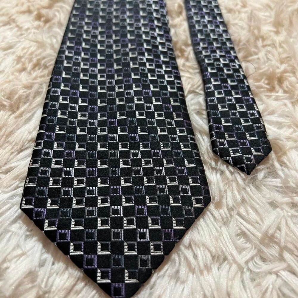 Stafford Men's Black and Purple Accessory
